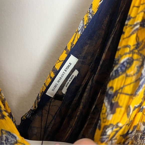 Isabel Marant Etoile Balkan Floral Silk Dress - Picture 8 of 11